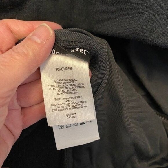 Mountain Hardwear Men's M Full Zip Jacket Fleece Blue Black Polartec lining Hike - Picture 10 of 12